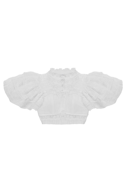 Casually Elegant Blouse with a Refined Edge