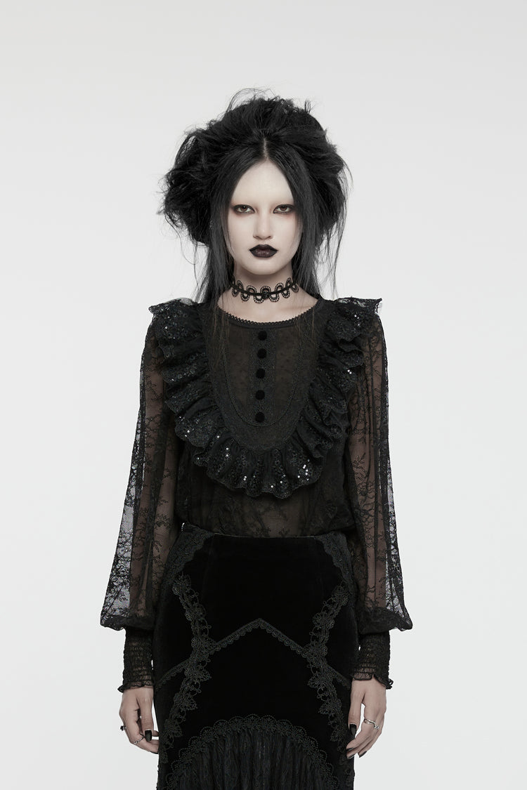 Classic Vintage Blouse with a Flattering Fit