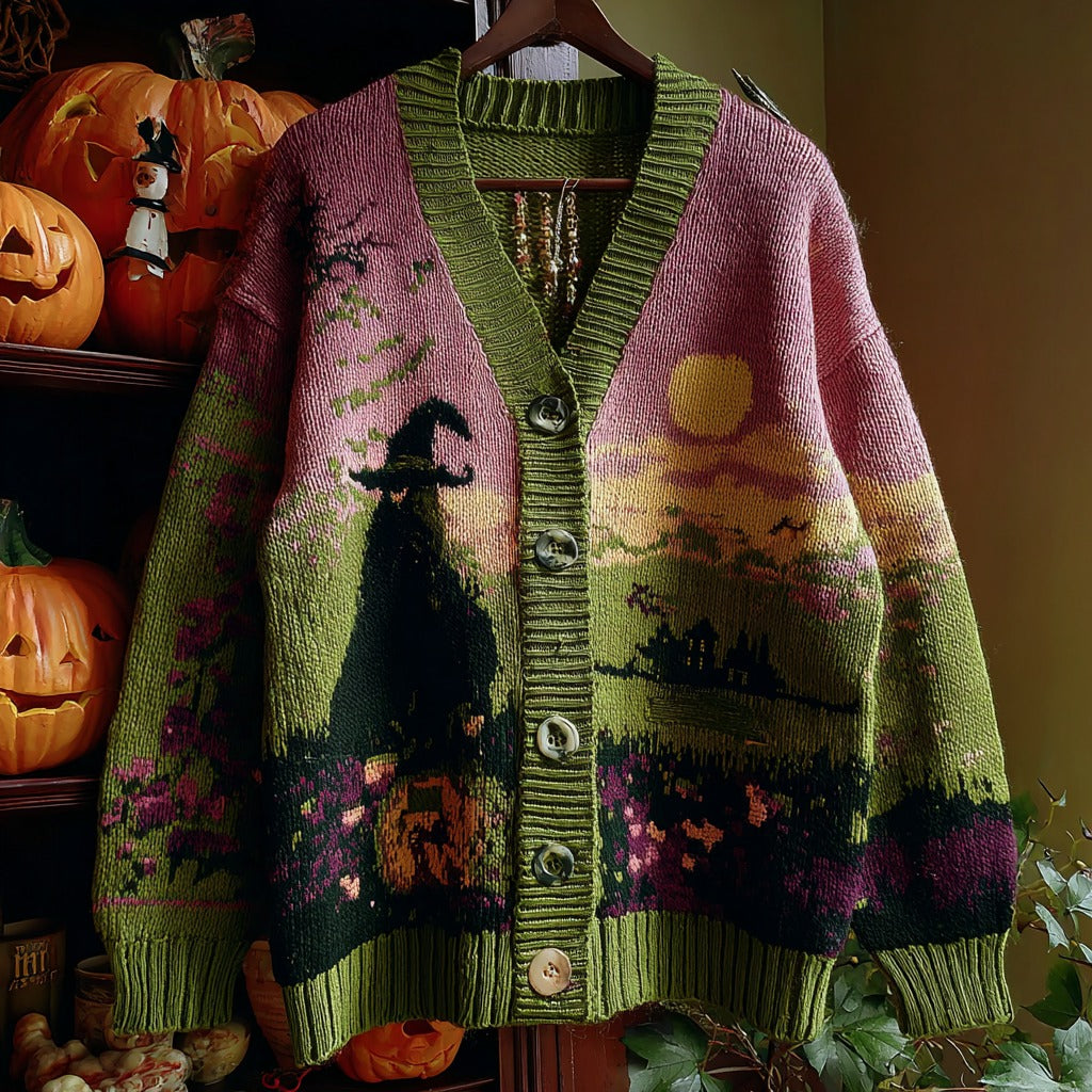 Classic Vintage Cardigan with a Flattering Fit