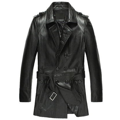 Leather Trench Coat