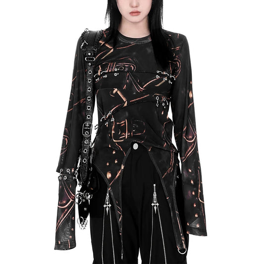 Gothic Long Sleeve Top