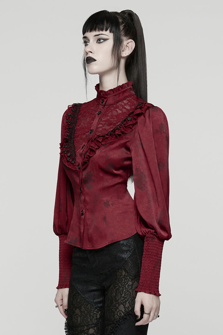 Finely Styled Blouse with a Classic Vintage Look