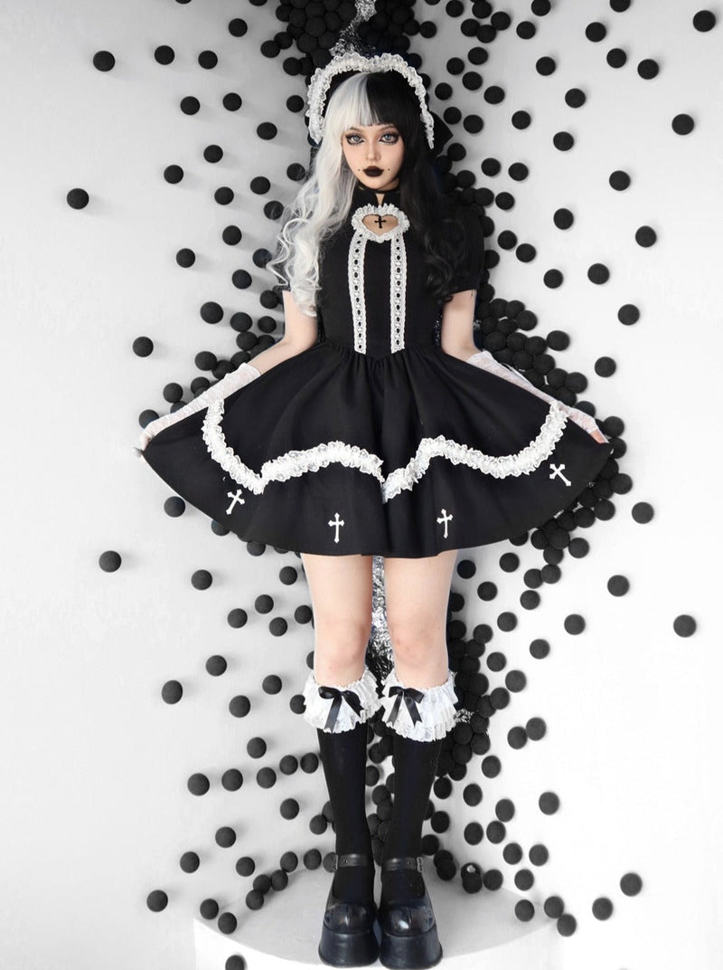 Subculture Y2k Cross Lolita Dress