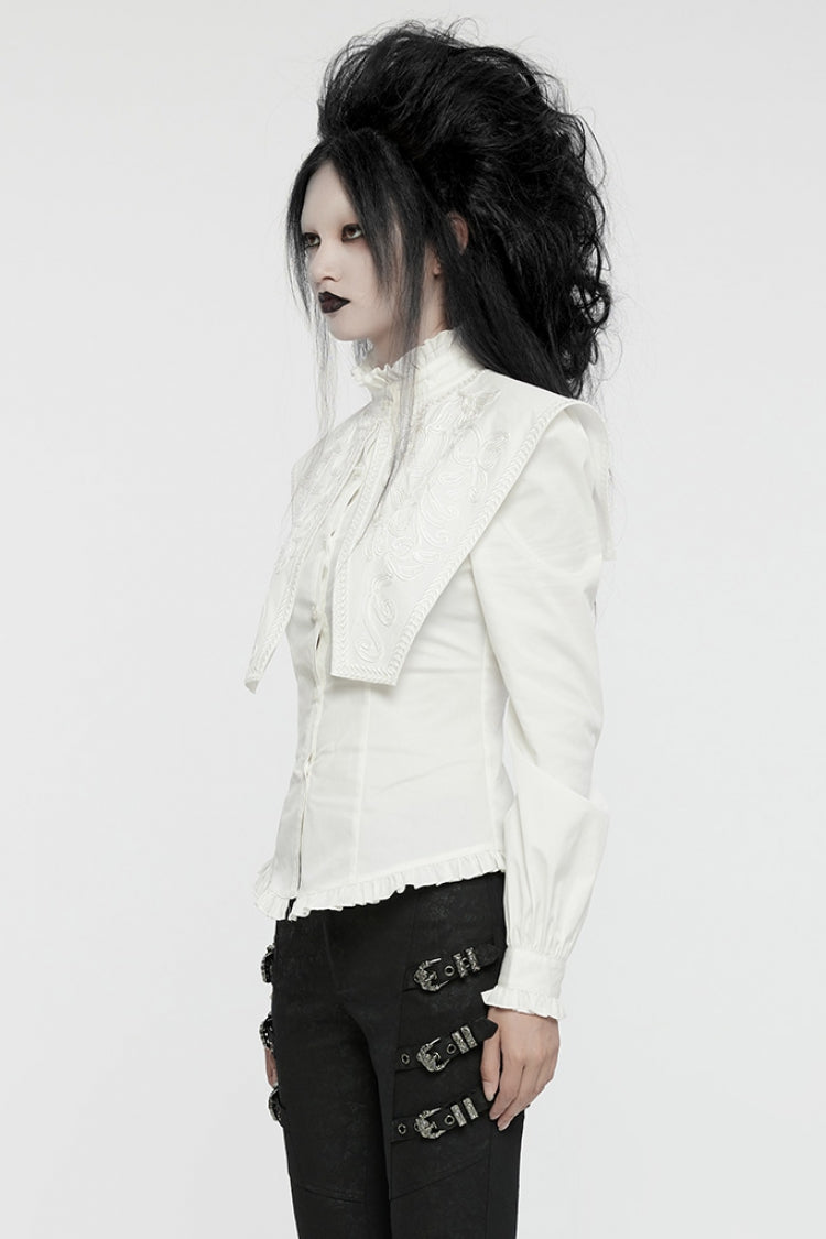 Casually Elegant Blouse with a Refined Edge