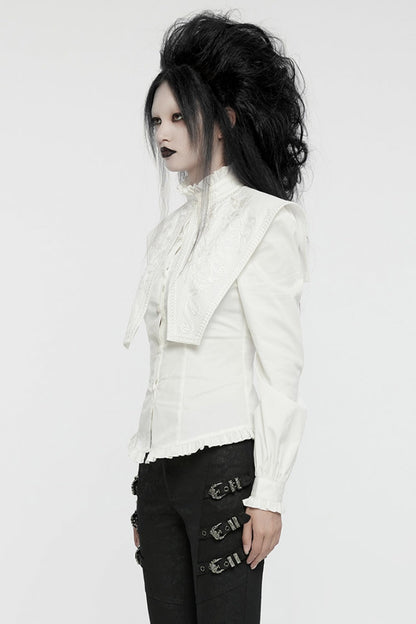 Casually Elegant Blouse with a Refined Edge