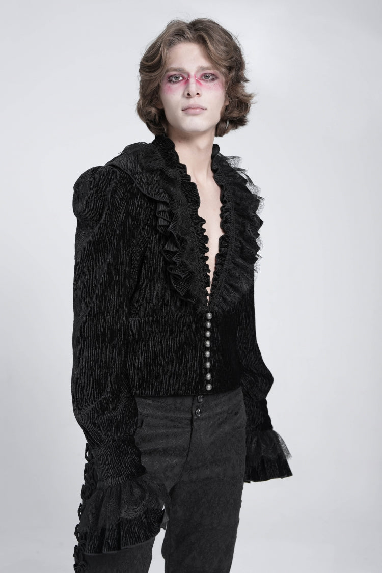 Casually Elegant Blouse with a Refined Edge