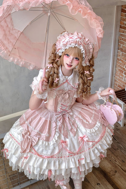 [pre-order] Magical Girl Tiered Dress + Full Set + Headdress