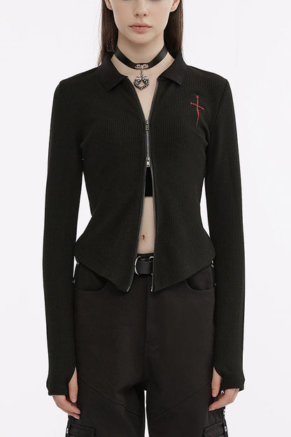 Casually Elegant Jacket with a Refined Edge