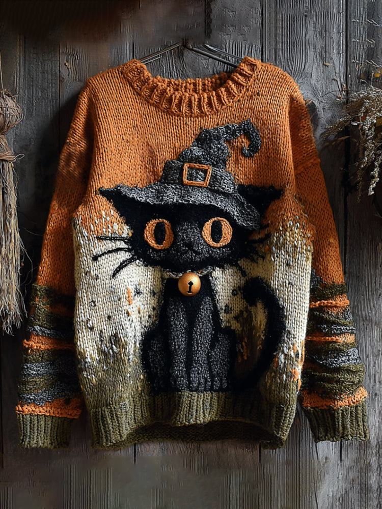 Subtly Elegant Sweater with a Refined Vintage Look