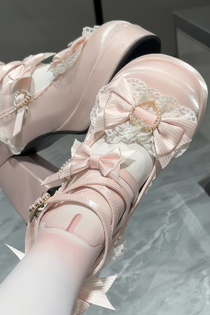 Ribbon Lolita Heels
