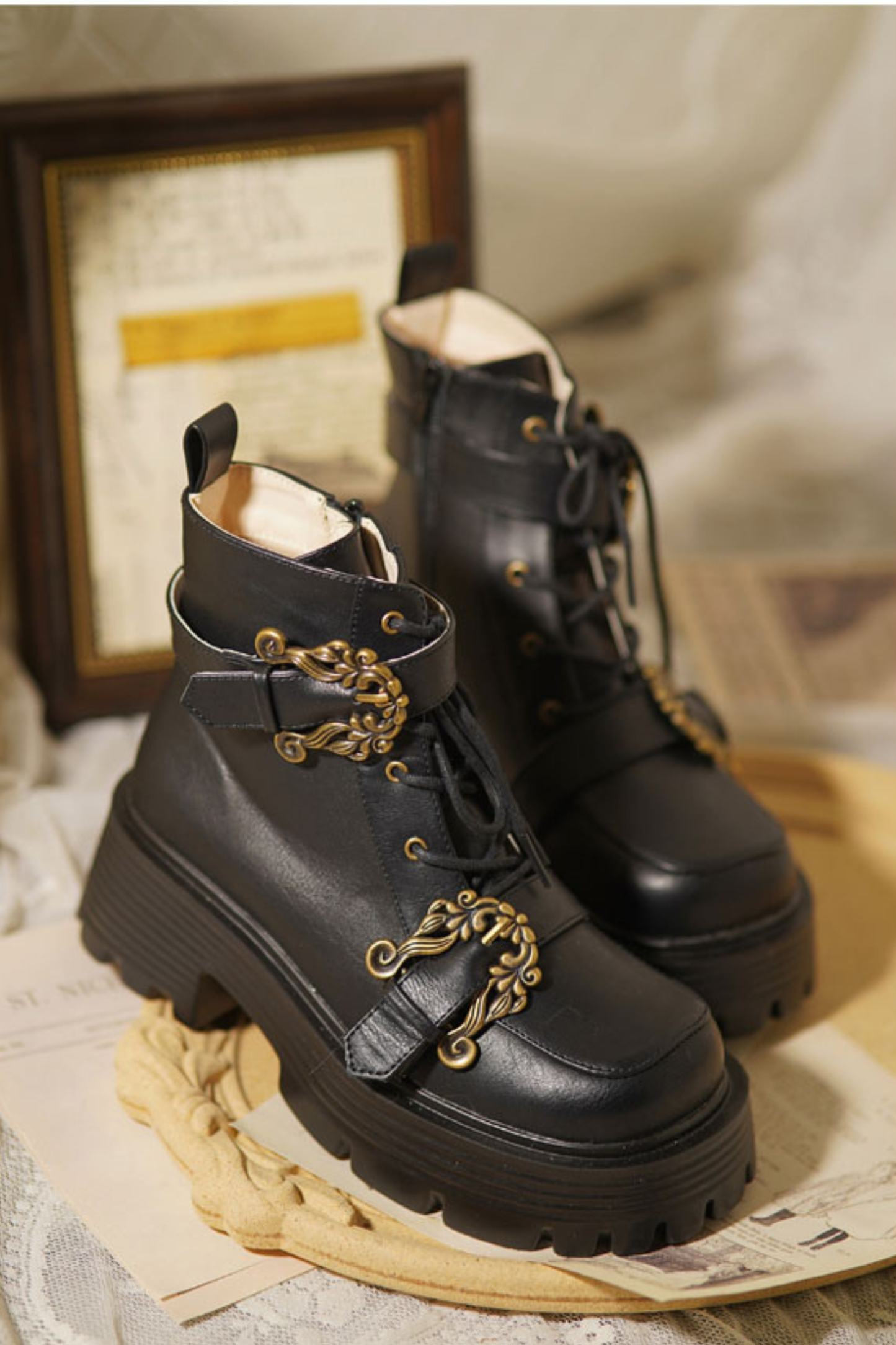 Retro Design Old Short Boots