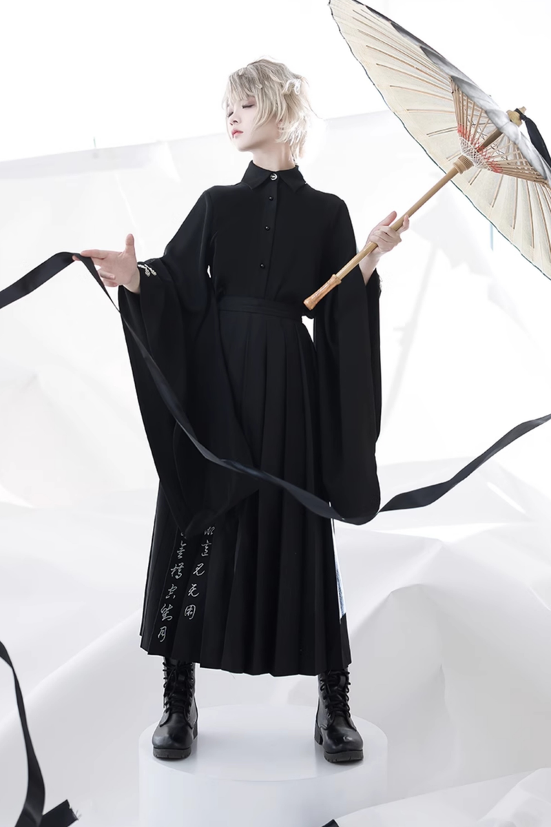 Dark Prince Big Sleeve Blouse