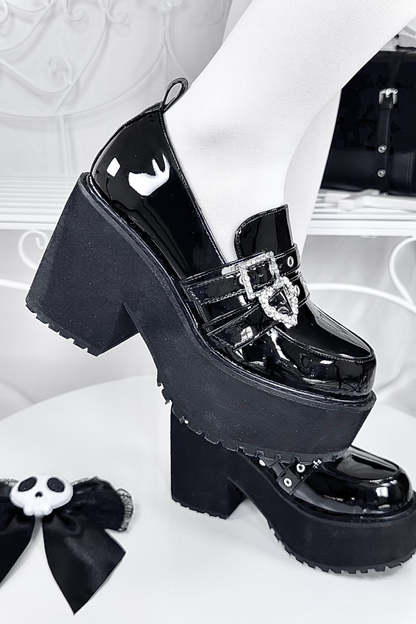 Heart Ring Platform Shoes