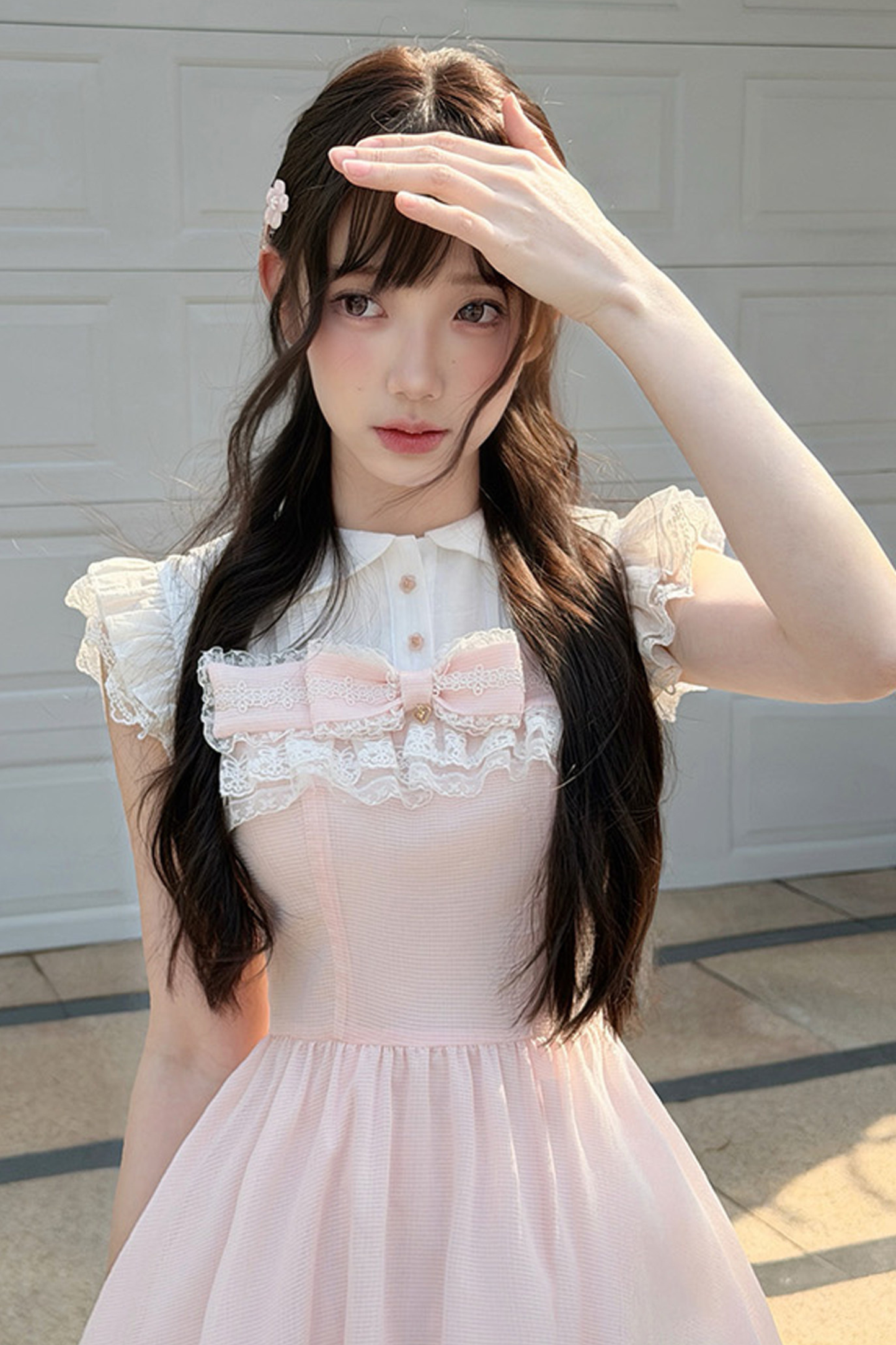Sweet Girly Lace Princess Dress