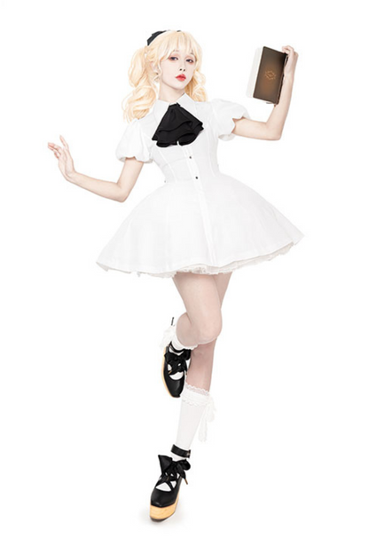Ribbon Platform Lolita Shoes