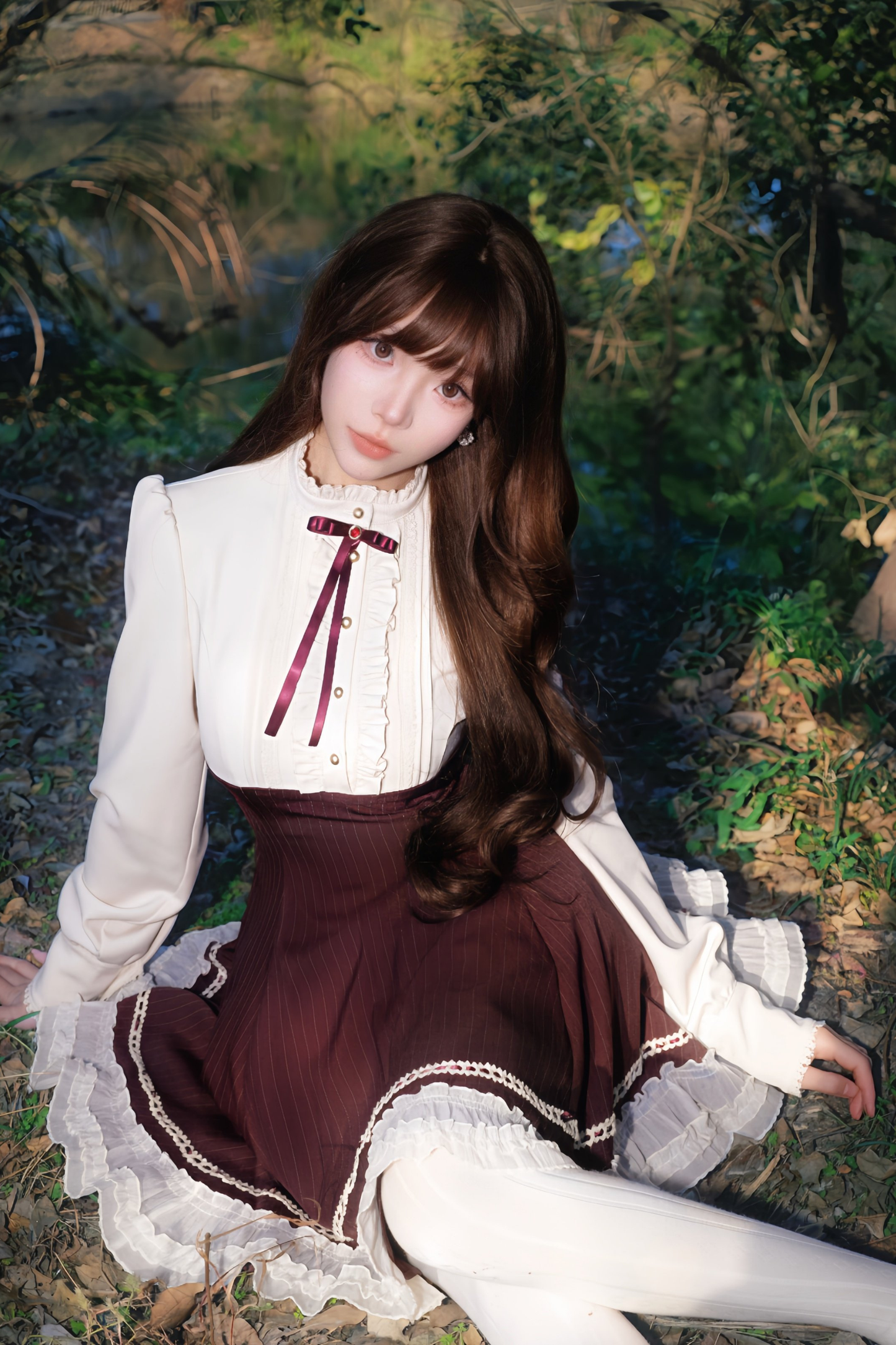 French Retro Girly Dress