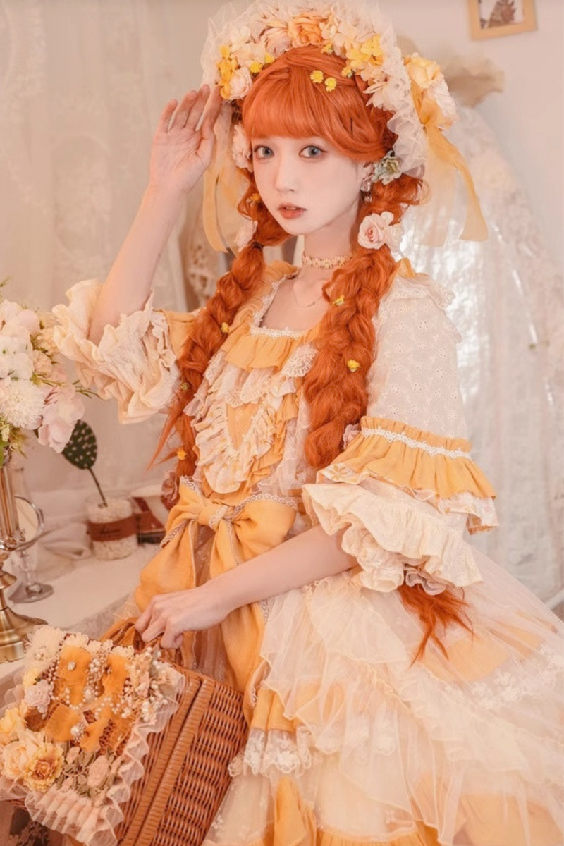 Retro Wedding Girly Lolita Dress
