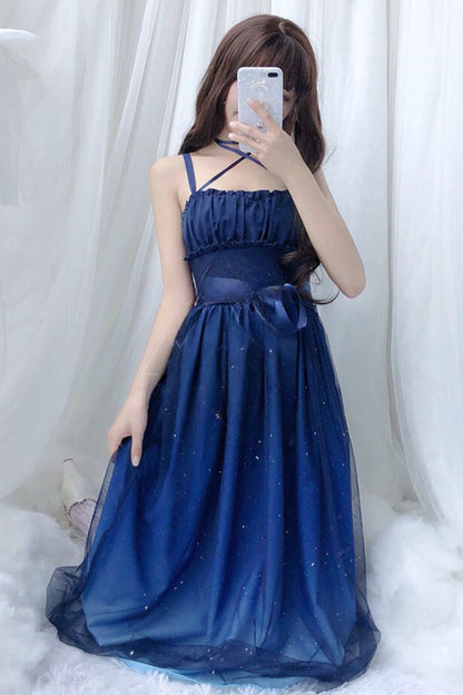 Fairy Lolita Starry Sky Dress Set