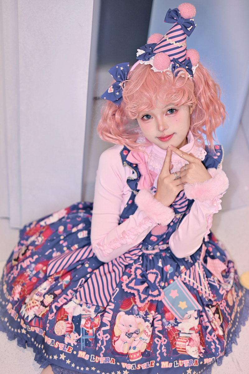 Circus Suspender Lolita Dress + Skirt