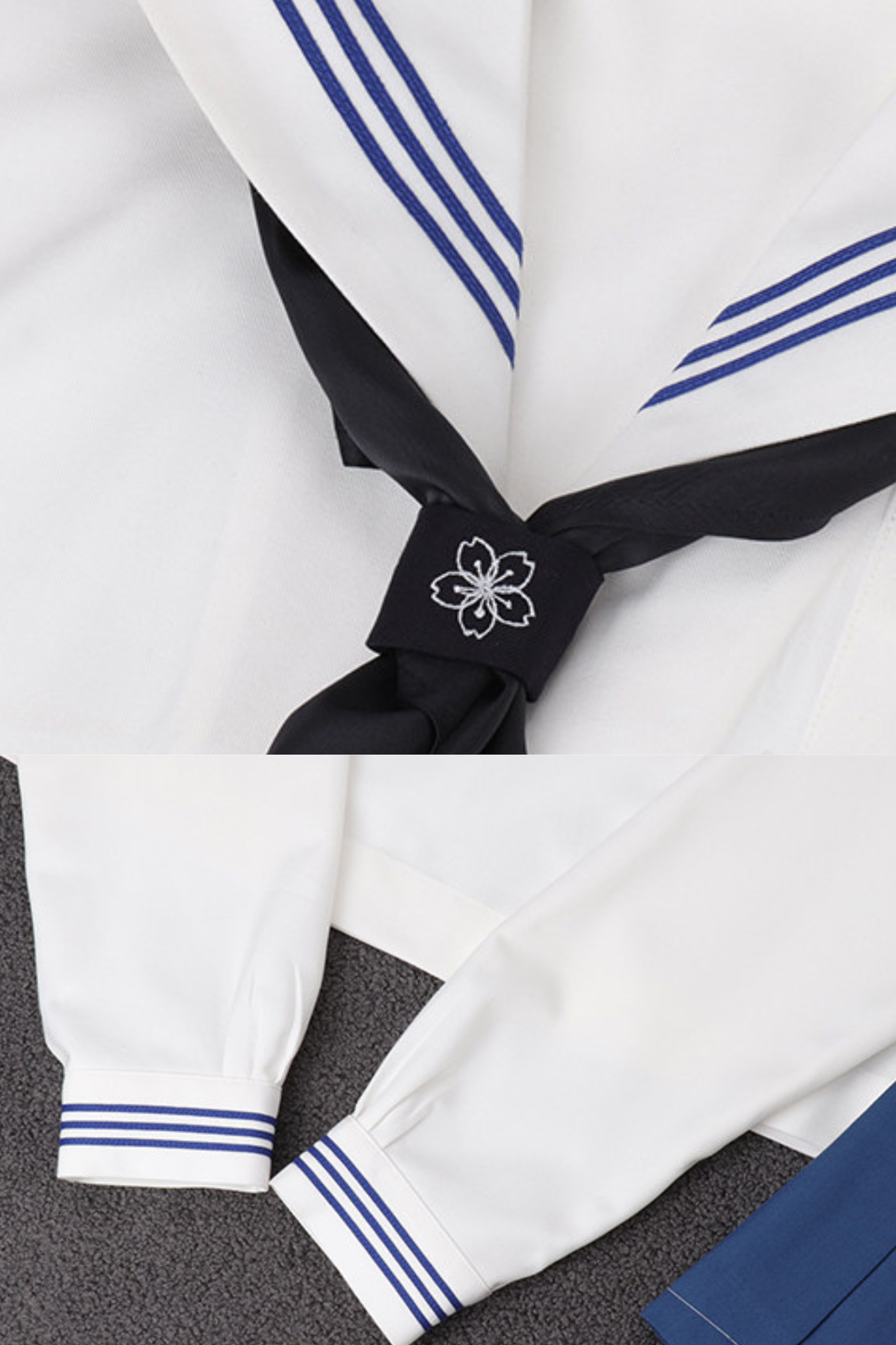 Cryseler Top + Skirt + Socks + Scarf + Scarf Clip