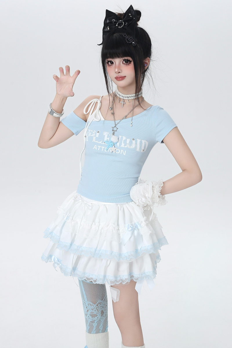 American Letter Strap Top