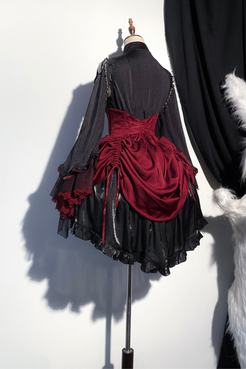 Dark Flower Gothic Lolita Set