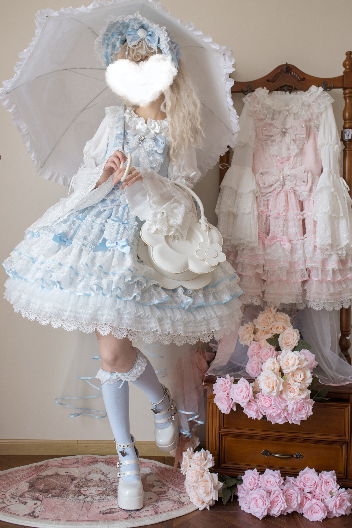 Lace Sweet Lolita Dress Set