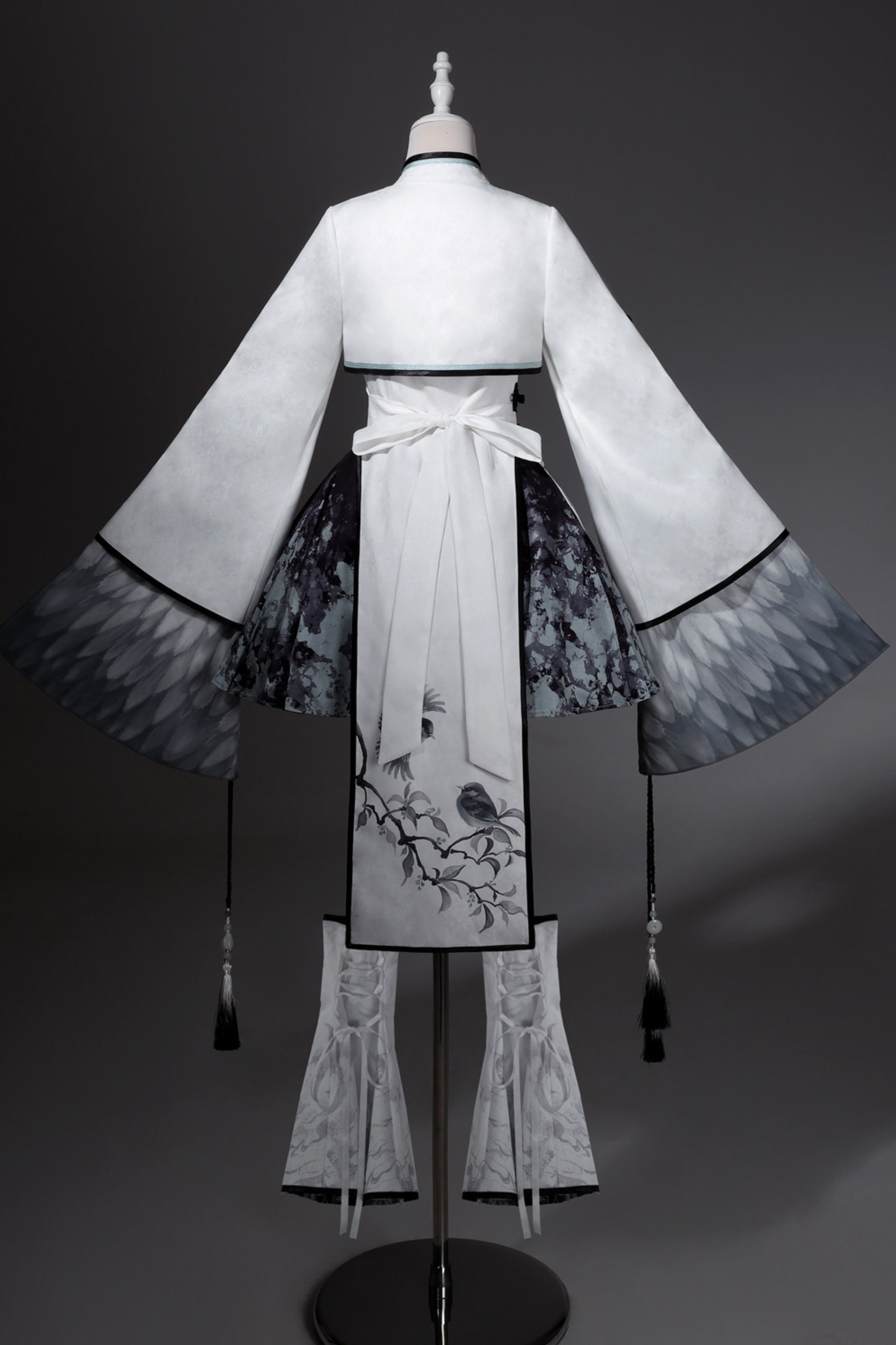 Chinese-style Top + Skirt + Camisole Dress + Leg Warmers