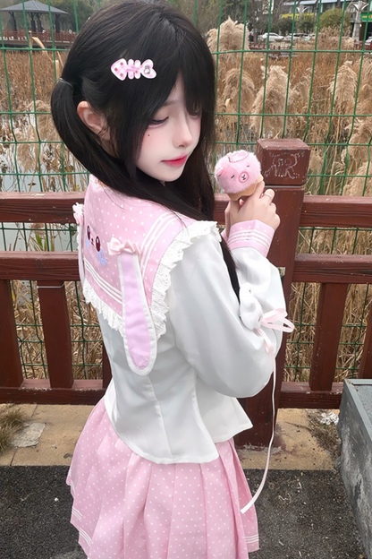 Rabbit Sailor Academy Matching Set