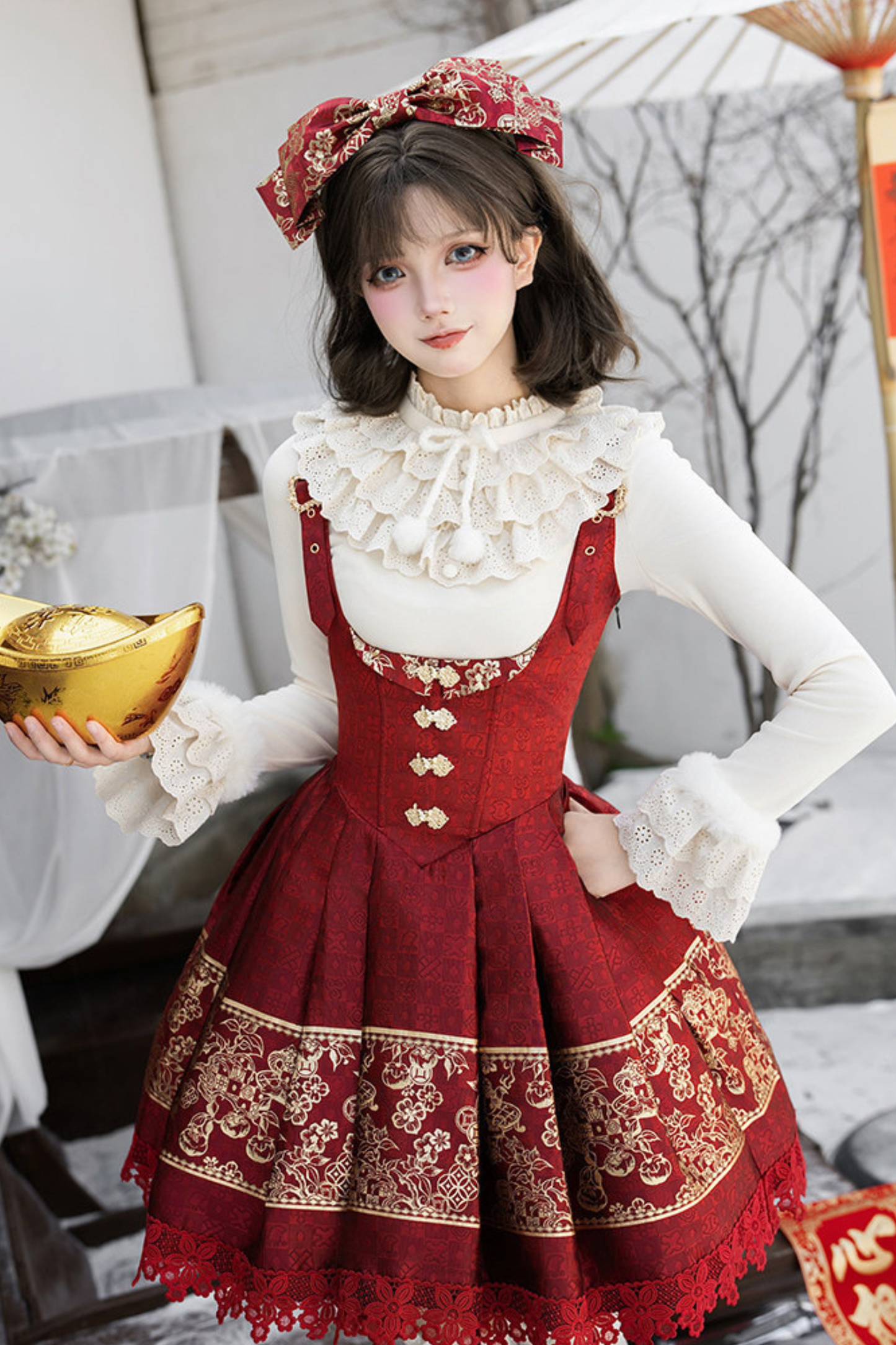 China Doll Dress + Top + Catsuit