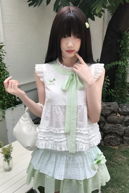 Four Leaf Clover Top + Skirt