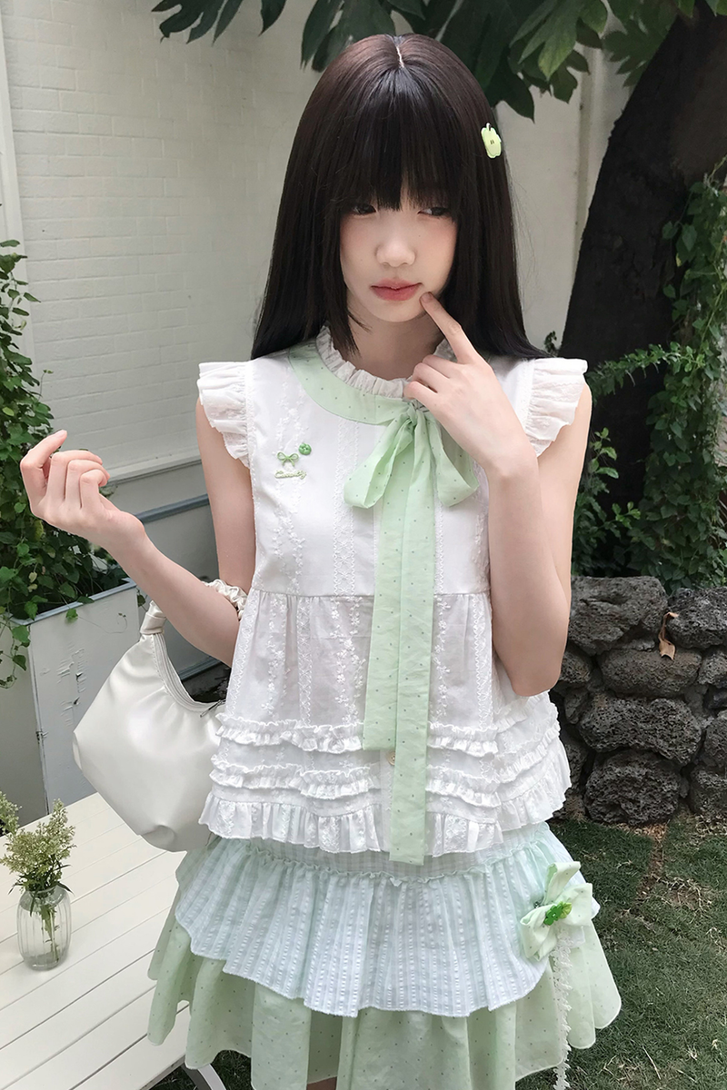 Four Leaf Clover Top + Skirt