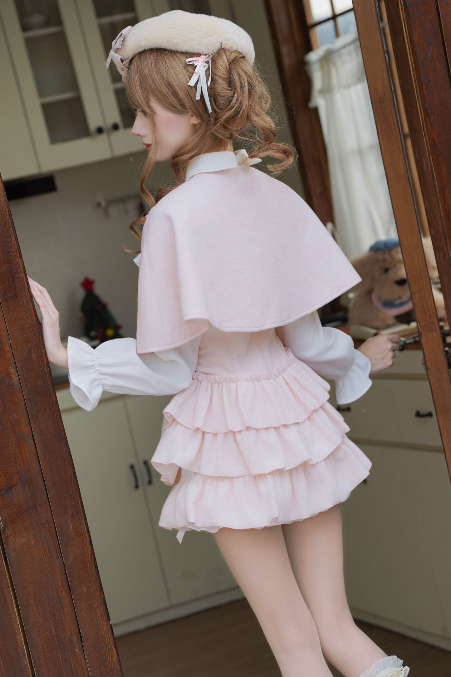 Girly Dress + Cape