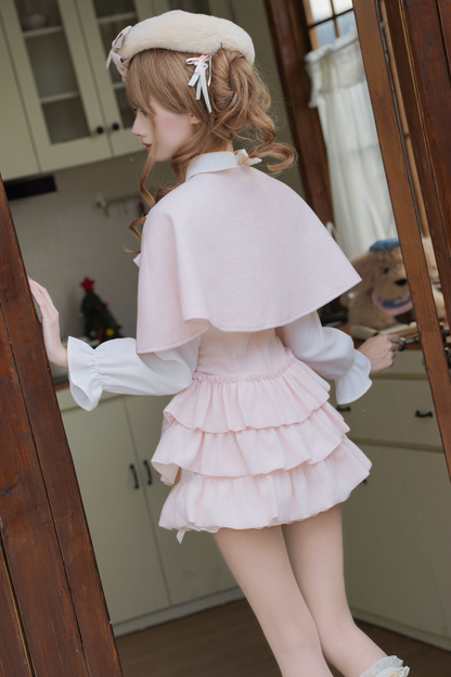 Girly Dress + Cape
