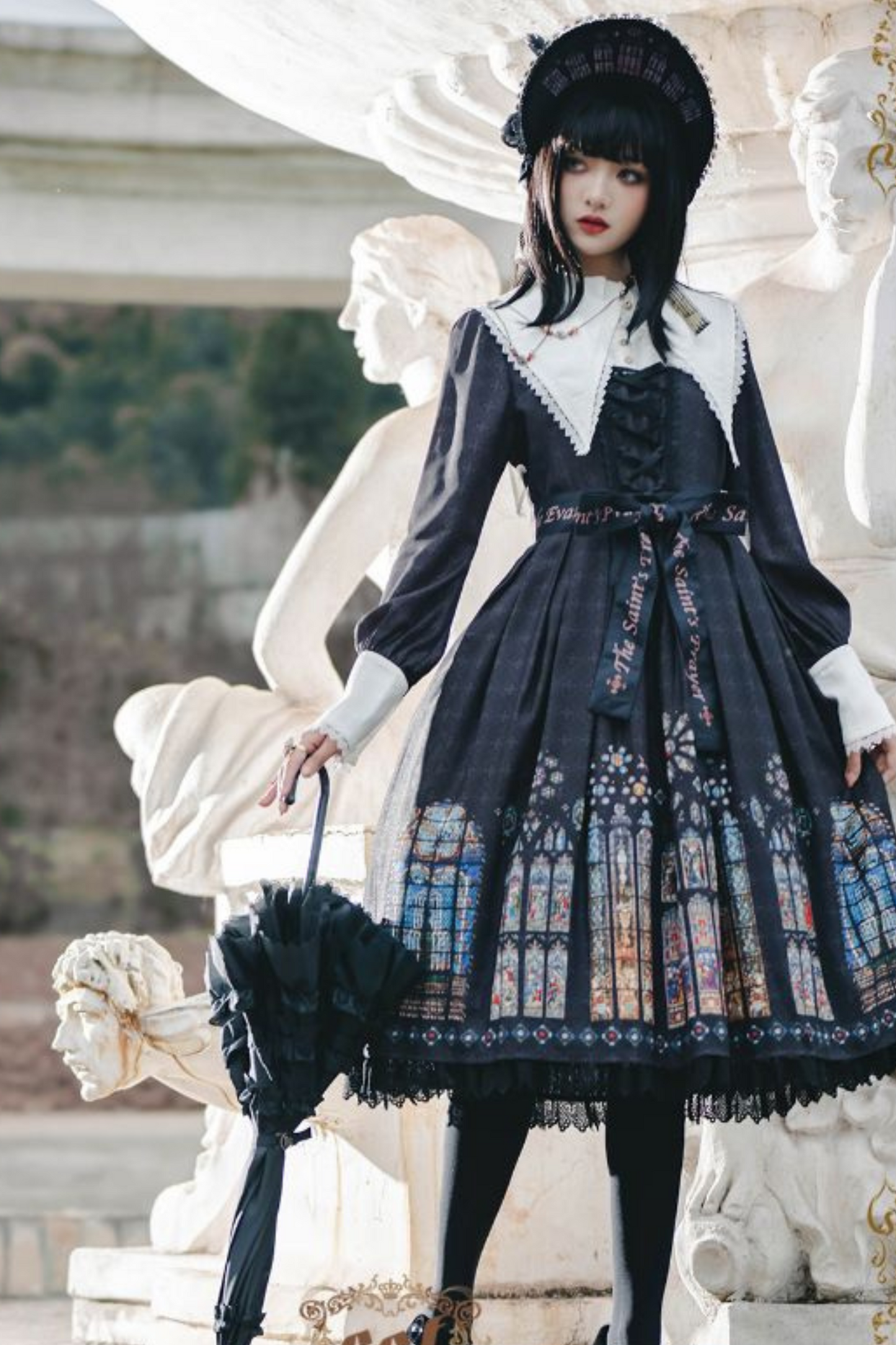 Window Retro Doll Lolita Dress