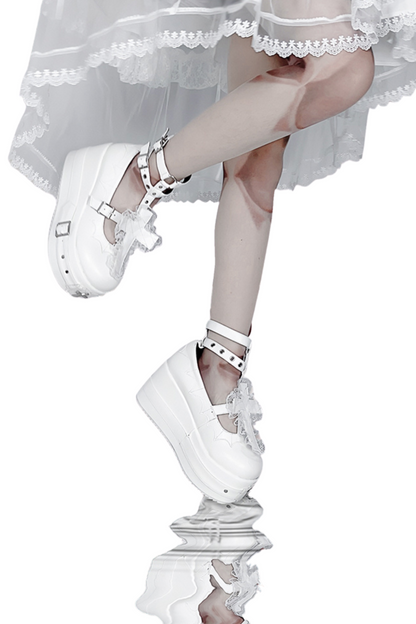 Gothic Cross Lolita Shoes