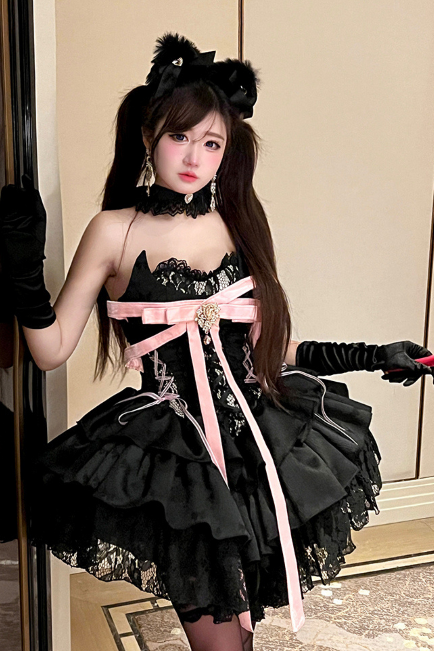 [pre-order] Dark Idol Lolita Dress