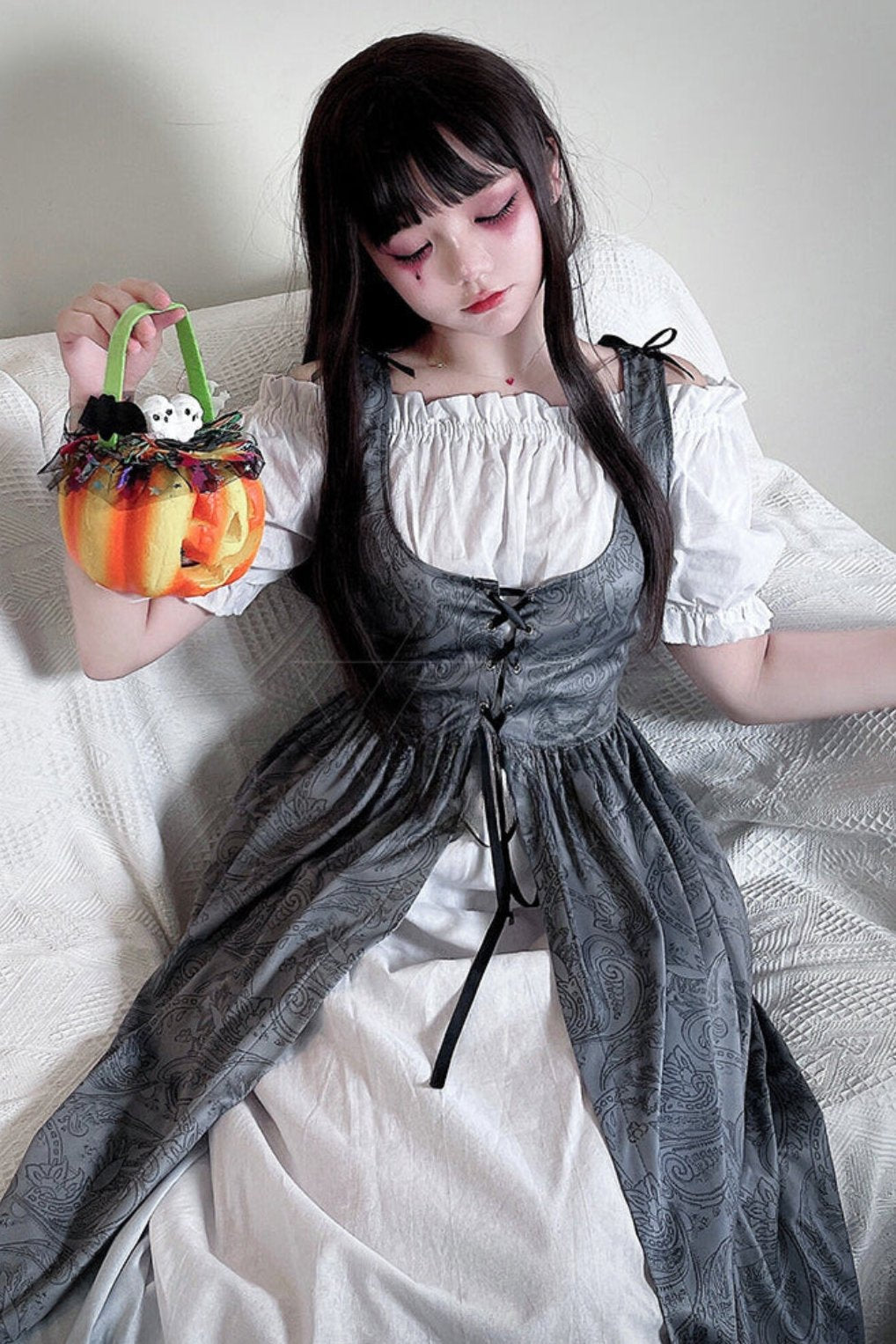 Pastoral Court Maid Costume Set