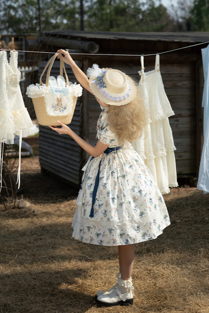 Benny's Blueberry Garden Lolita Jumper Skirt + Dress + Inner Shirt