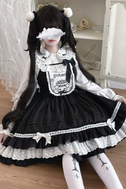 [reservations] Ribbon Ruffle Lolita Dress