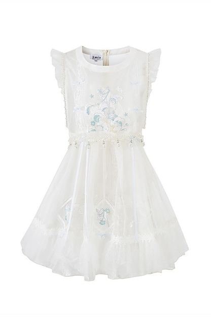 Ice Chinese-style Shirt + Skirt + Dress + Neck Accessories