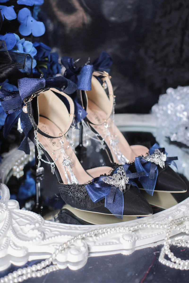 Dark Wedding High Heel