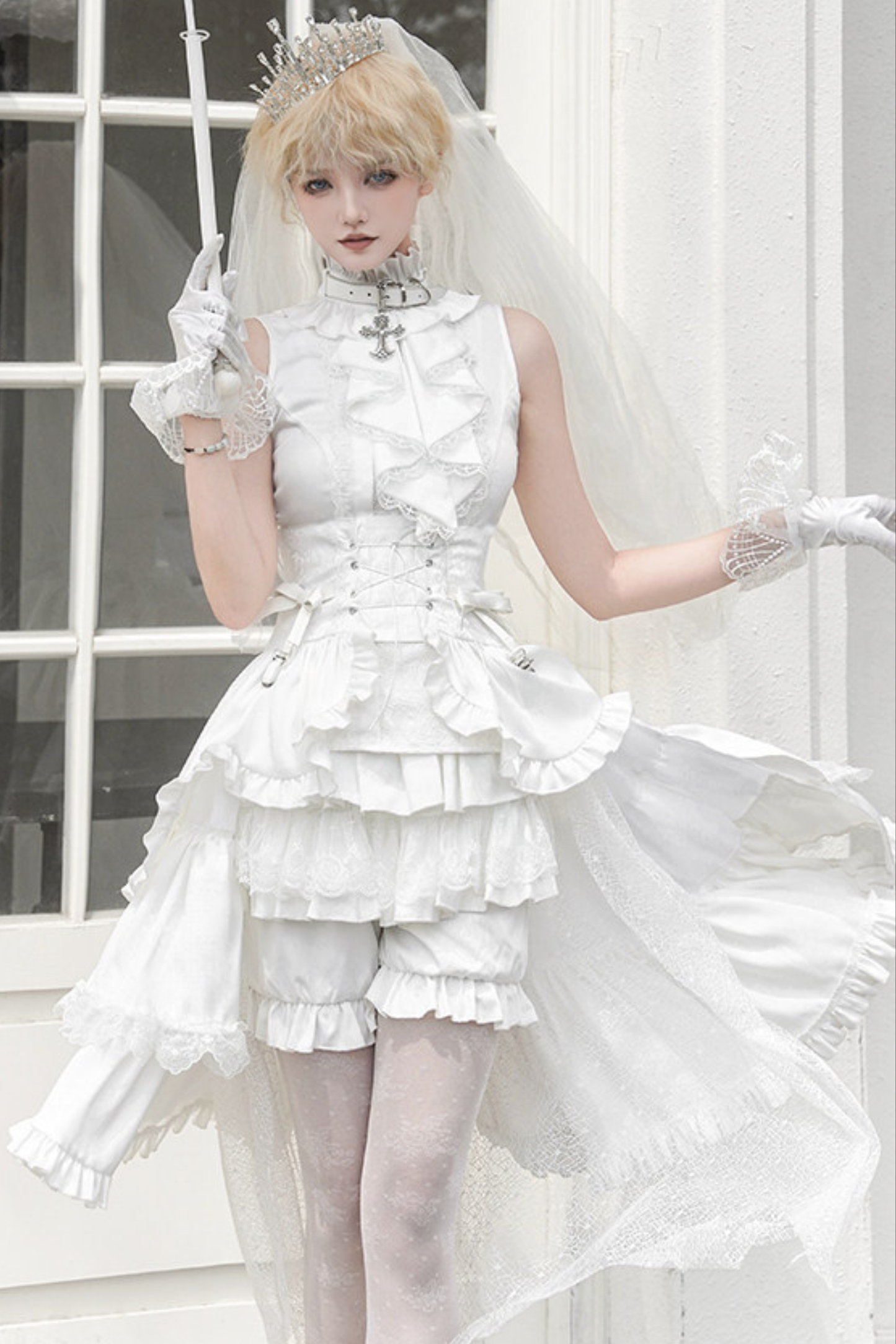 Pure Prince Jacket + Top + Pants + Girdle + Bow