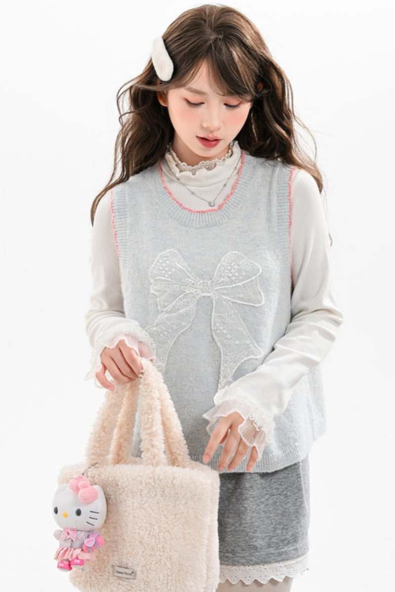 Ribbon Retro Vest