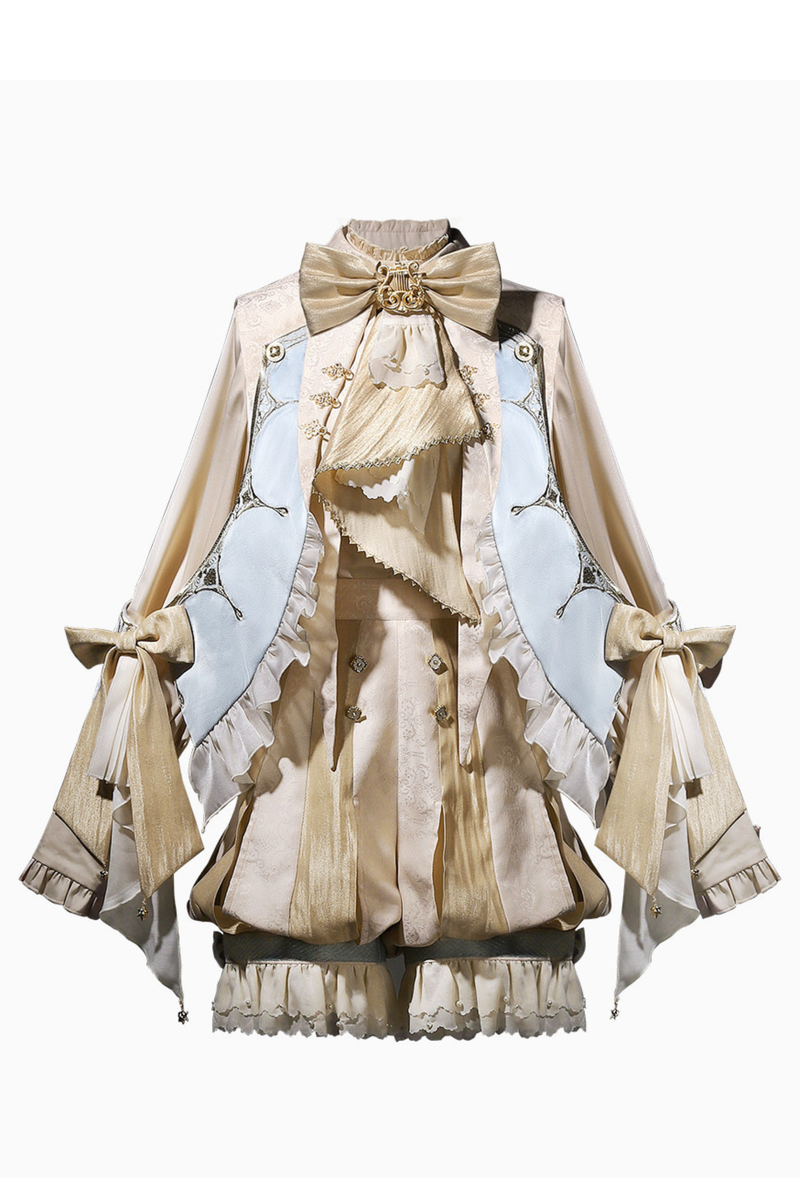 Fairy Tale Prince Lolita Top + Pants + Fake Collar