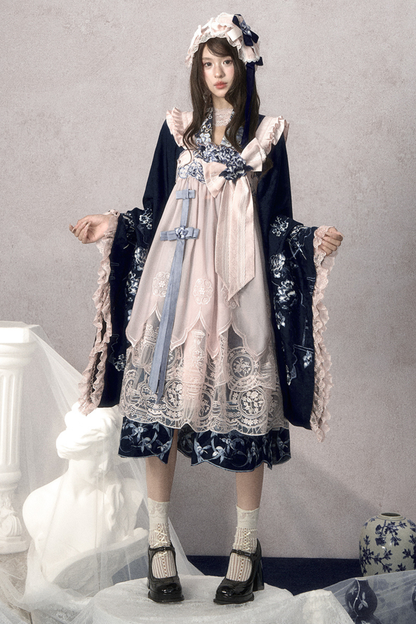 Sweet Chinese-style Cape Jacket