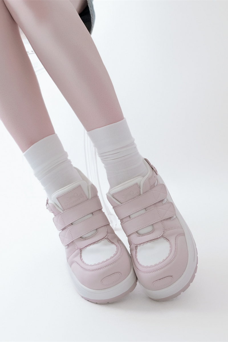 Sweet Girly Platform Sneakers