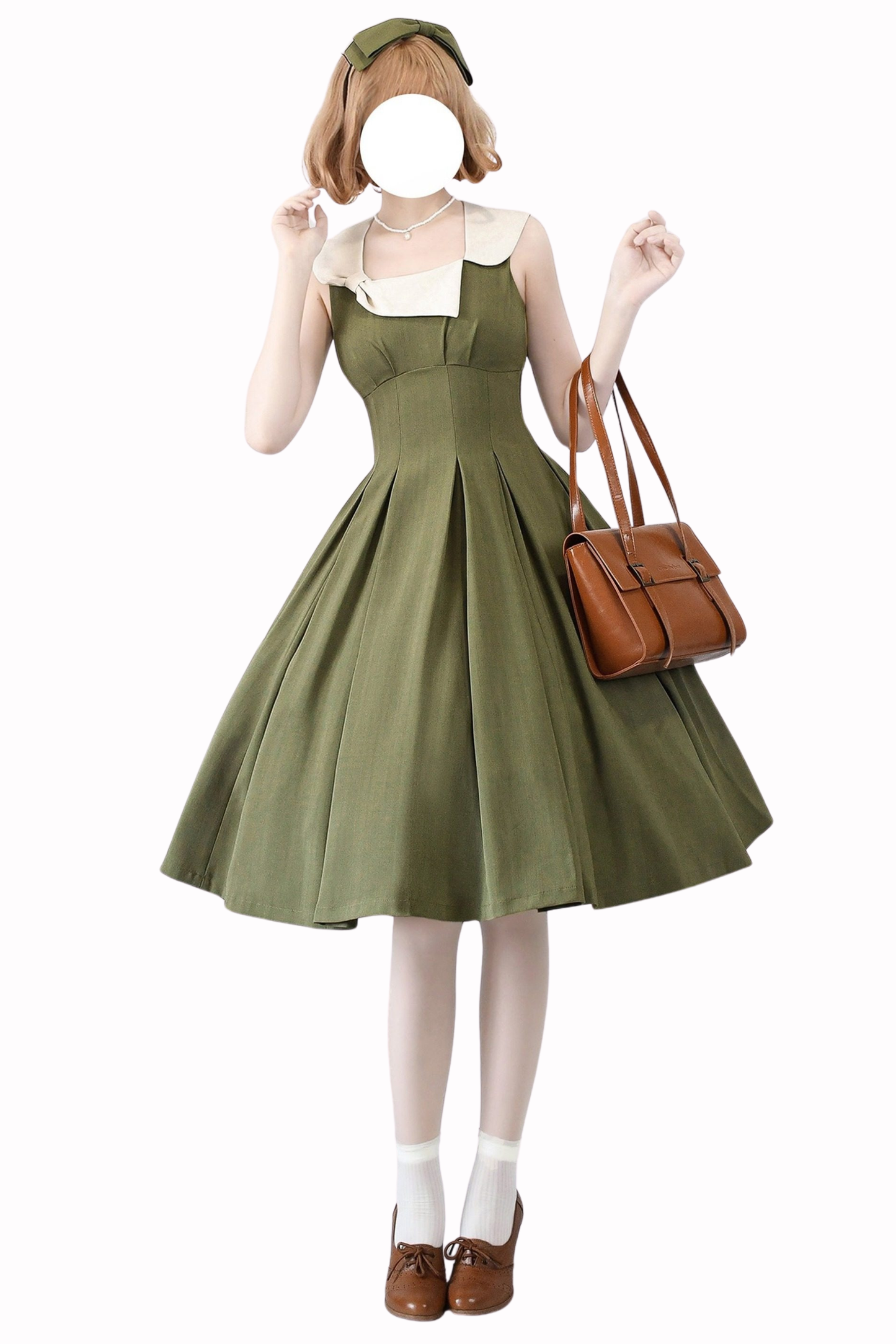 French Retro Flare Dress + Short Jacket