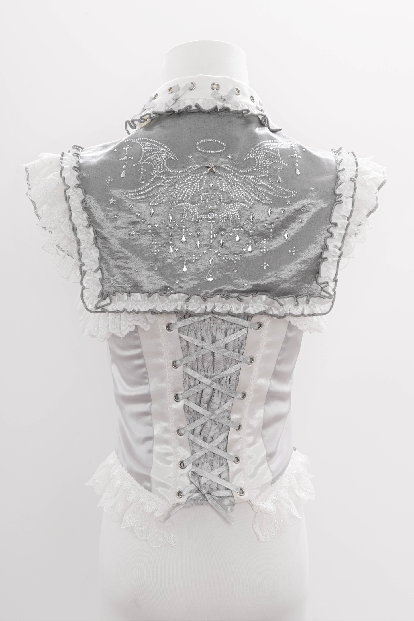 Metallic Angel Rhinestone Top