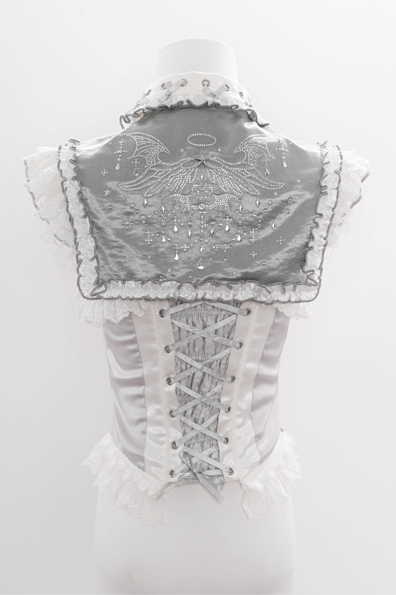 Metallic Angel Rhinestone Top
